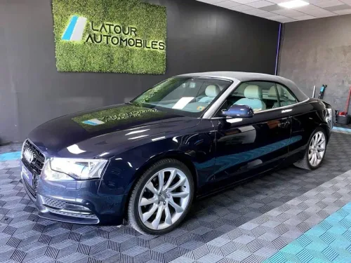 AUDI A5 Quattro Cabriolet 3.0 V6 TDI 218 cv - Bva S-tronic - Finition Ambition Luxe - Garantie 12 mo
