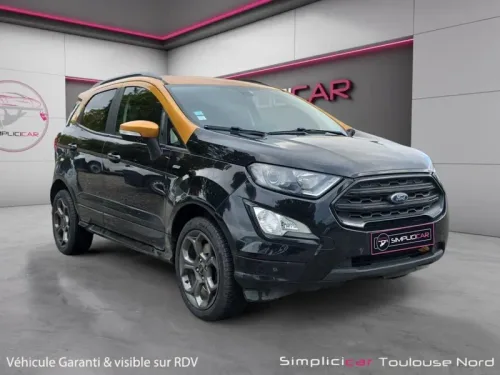 Ford EcoSport 1.0 EcoBoost 125ch SS BVM6 ST-Line Noir/Tiger caméra de recul