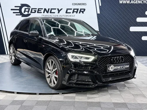 AUDI A3 Sportback S line +2.0 TDI 150 – Full Cuir - B&O - Suivi Audi