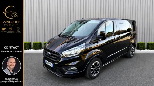 Ford transit custom sport 320 l1h1 2.0 ecoblue 170 bva – 5 places – finition sport - Prix TTC (TVA récupérable)