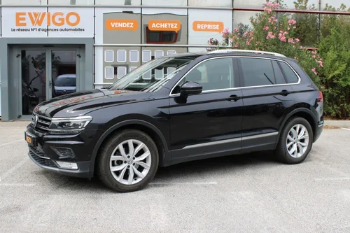 VOLKSWAGEN TIGUAN CARAT - 2.0L TDI 150ch - VIRTUAL COCKPIT - CARPLAY - CAM.RECUL - ORIGINE FRANCE