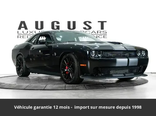 Dodge Challenger hellcat 707 hp 6.2l