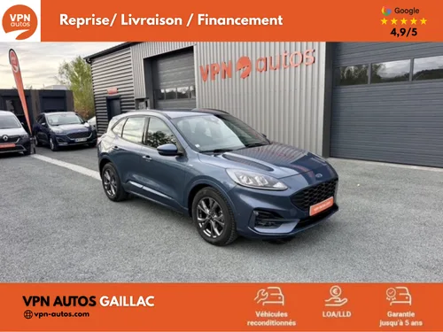 FORD KUGA 2.5 Duratec 190 ch FlexiFuel FHEV E85 Powershift ST-Line ***GARANTIE 3 ANS OFFERTE JUSQU'AU 31 OCTOBRE 2026***