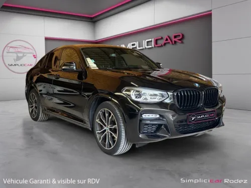 BMW X4 M40D 330Ch BVA 8 Garantie 12 mois Suivi complet BMW Harman Kardon Affichage tête haute Sièges chauffants Toit ouvrant Caméras 360°