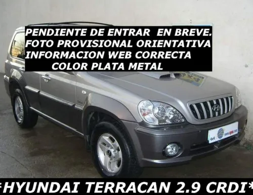 Hyundai Terracan 2.9CRDI Full