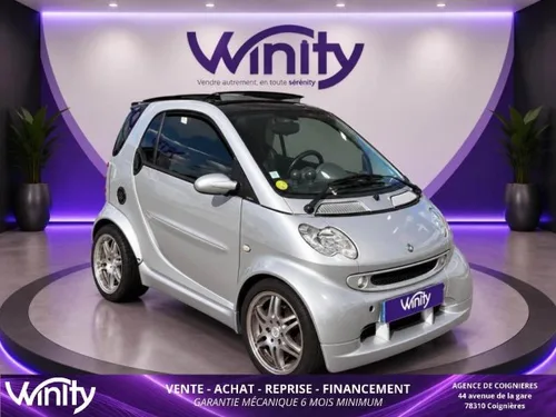 Smart Fortwo Coupe - 75ch - Brabus - Toit ouvrant - Carplay