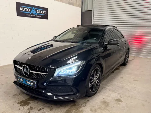 Mercedes CLA 220CDI 7G-DCT 177ch PACK AMG / CARPLAY FILAIRE / TOIT OUVRANT PANORAMIQUE / REGULATEUR LIMITEUR ADAPTATIF / SIEGES AV ELECTRIQUES / PARK ASSIST