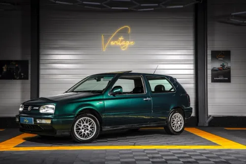 VOLKSWAGEN GOLF 3 III VR6 - 2.8 174 - BVA 3p - Vert Dragon - Toit Ouvrant
