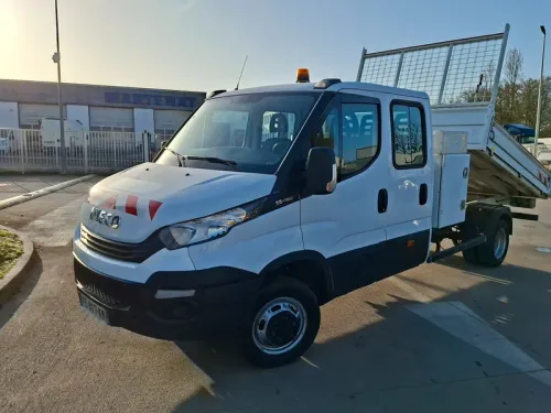 IVECO Daily 35C15 DBLE Cabine 3.0L HPI 150 Benne et Coffre JPM alu