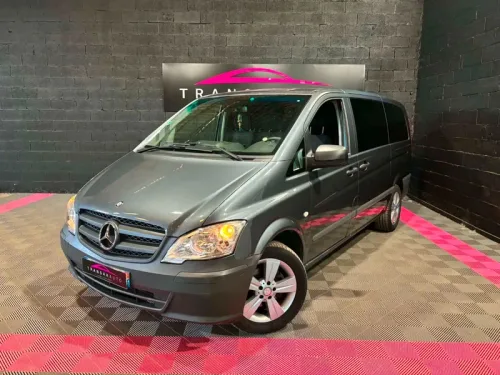 MERCEDES VITO 116 CDI BlueEfficiency Long A Origine France,attelage,6 places,caméra,clim auto, vidange bva ok