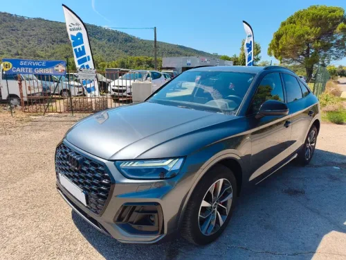 Audi q5 sportback 2.0 tdi quattro 204cv / s-line / toit ouvrant / boite auto / mild hybrid / ct ok / garantie 1 an
