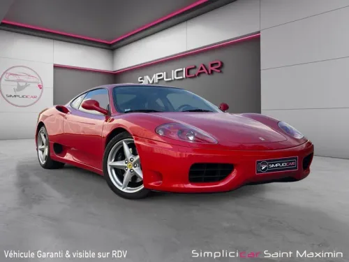 FERRARI 360 MODENA V8 620 400Ch SUIVIE D'ENTRETIEN GARANTIE 12MOIS