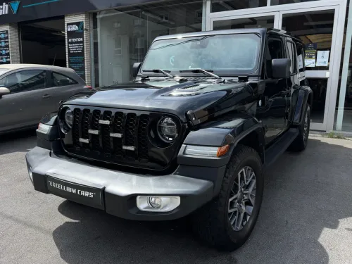 Jeep Wrangler Unlimited PHEV 2.0 Turbo Hybride 4xe Sahara Toit Ouvrant Full Options  Camera