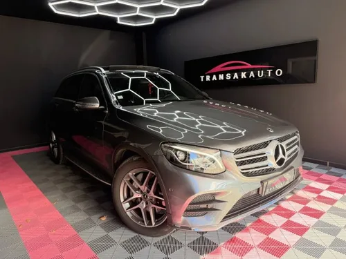 Mercedes GLC CLASSE 220 d 4Matic SUIVIE COMPLET 4 PNEUS NEUF ATTELAGE HAYON ELEC CARPLAY