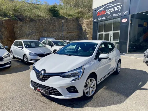 RENAULT CLIO V 1.0 l SCE 65 CH BUSINESS 2021 / HISTORIQUE ENTERTIEN COMPLET / RADARS / ECRAN / NAVIGATION / FULL LED