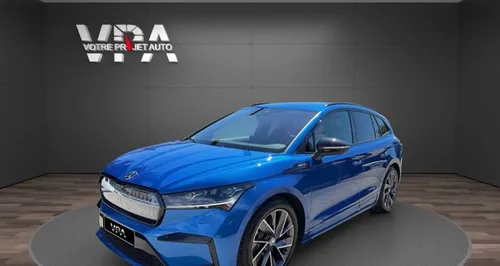 Skoda Enyaq 80x Sportline 265ch 4x4 • Matrix LED Pompe à chaleur ACC Attelage électrique