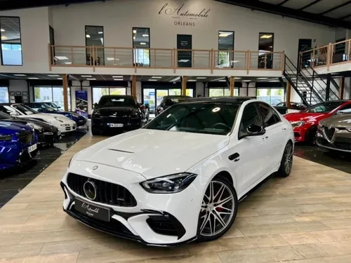 Mercedes Classe C AMG 63 S TURBO E PERFORMANCE 680 9G-Tronic 4Matic /ATTELAGE/BURMESTER/CAM360/TOI