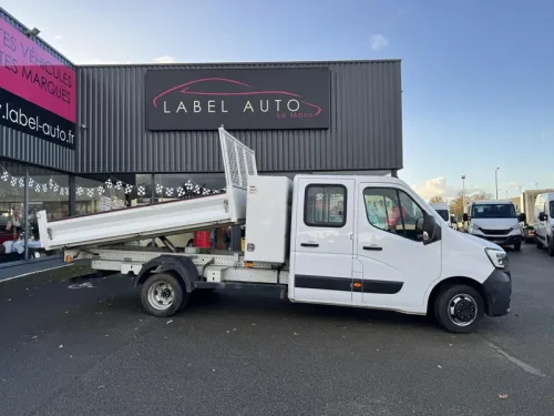 RENAULT MASTER Confort R3500RJ L3 2.3 dCi - 130 III TRANSPORTS SPECIFIQUES BENNE DOUBLE CABINE Benne Bascul