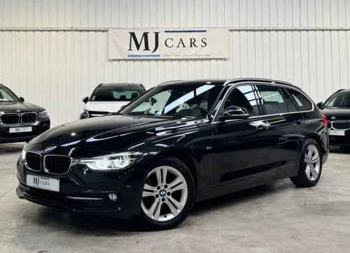Bmw Série 3 Touring (F31) LCI 316d 116ch Sport Line BVA8 / HUD / Hayon Élec / Caméra / Suivi Complet