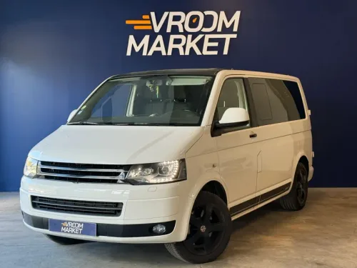 VOLKSWAGEN TRANSPORTER 2.0 D 180ch - SUIVI COMPLET - CARPLAY - 6 PLACES