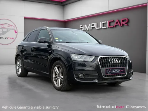 AUDI Q3 S LINE 2.0 TDI 177CH QUATTRO STRONIC Garantie 12 mois Sieges chauffants radar arriere