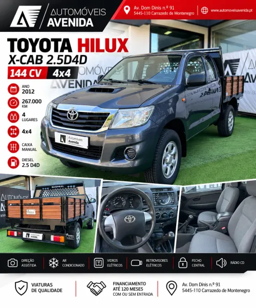 Toyota Hilux 2.5 D-4D 4WD CE AC